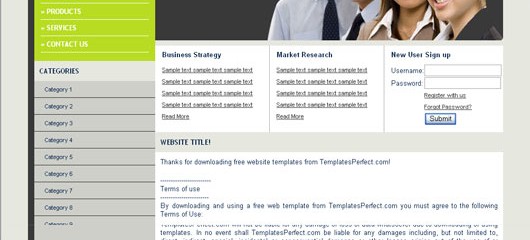 free Business template