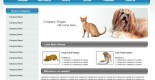 free pet store web template