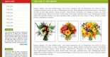 free Flowers shop web template