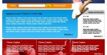 Free fitness PSD web template