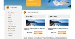 Free travel web template
