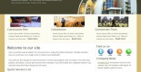 Free construction company web site template