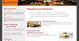Free Restaurant CSS website template