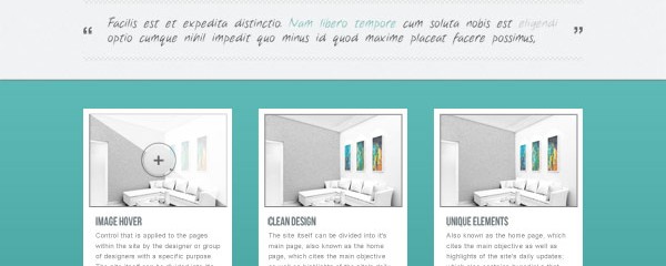 Free Portfolio PSD web template – Clean Work