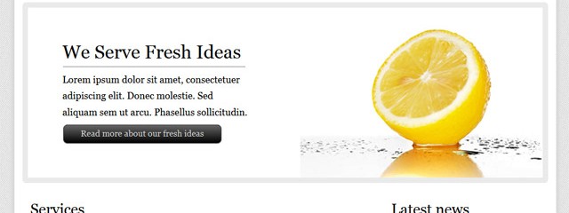 Fresh ideas – Free html5 template