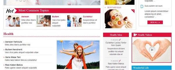 Health Magazine – Responsive Joomla Template