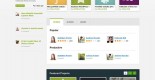 Free Community Website PSD Template