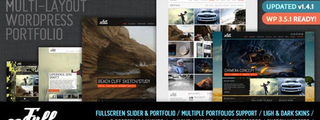 FullScene – Portfolio Photography WP Theme