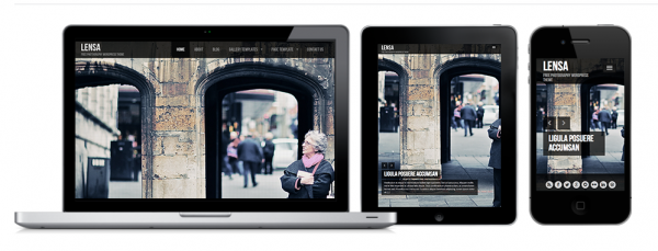 Lensa - Free Photography WordPress Themes