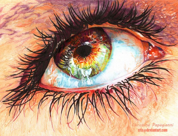 17 Mind Blowing and Hyper-Realistic Color Pencil Drawings by Christina