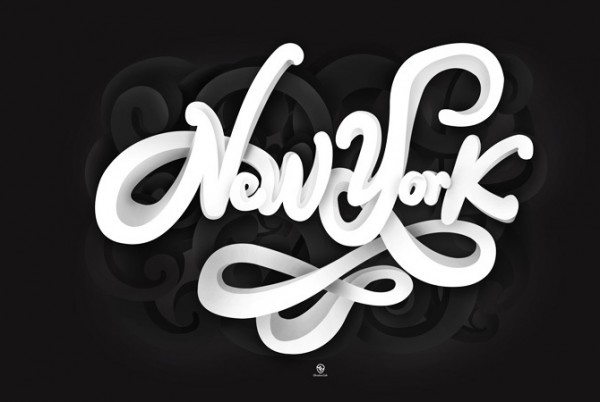 3d-typography-new-york