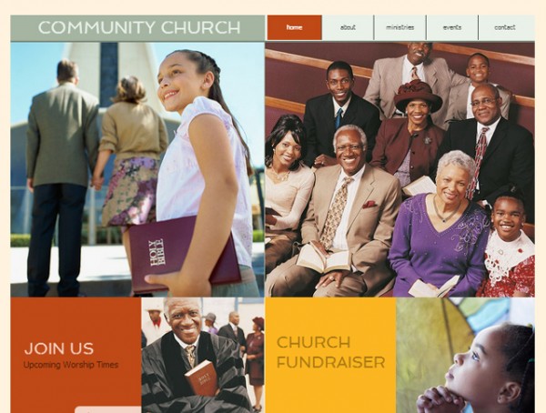 Create free Community Church website
