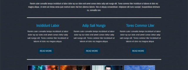 Free html5 business css template – Glowl