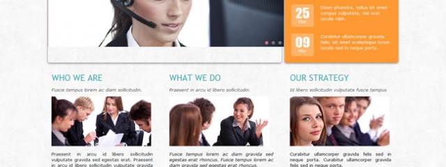 Free html5 responsive business web template