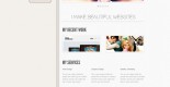 Single page free portfolio website template
