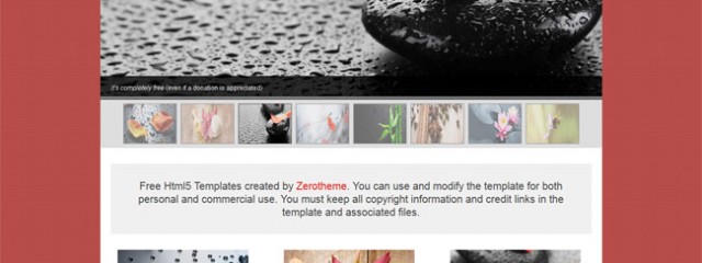 zGallering – Free Html5 Responsive Template