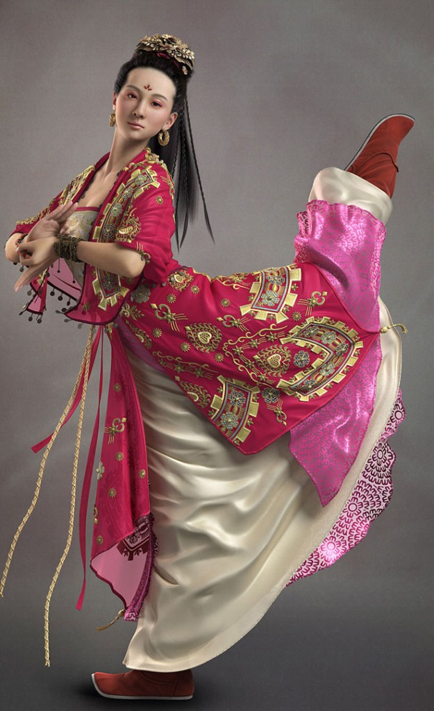 16-3d-chinese-woman-character-by-haiguang-tam