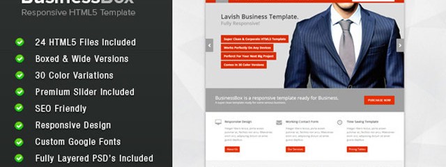 Premium Corporate Business Template