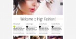 Free Fashion responsive html5 web template