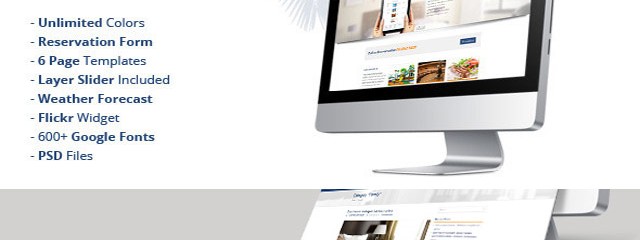 Hotel and Apartment Responsive WP Theme