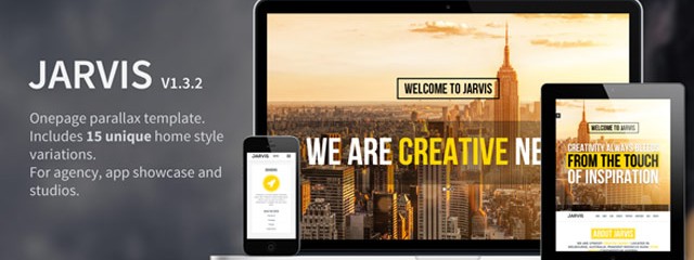 Onepage Parallax Theme