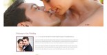 Free wedding html website template