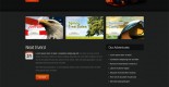 Free outing and camping website template