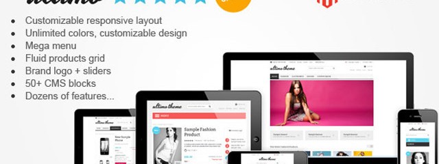 Fluid Responsive Magento Theme