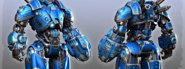 16 Stunning and Futuristic 3D Robot Character designs for your inspiration