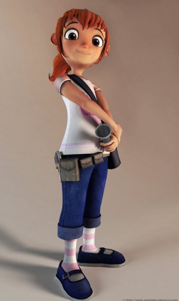 18 Creative 3D Cartoon Character Designs by Andrew Hickinbottom by