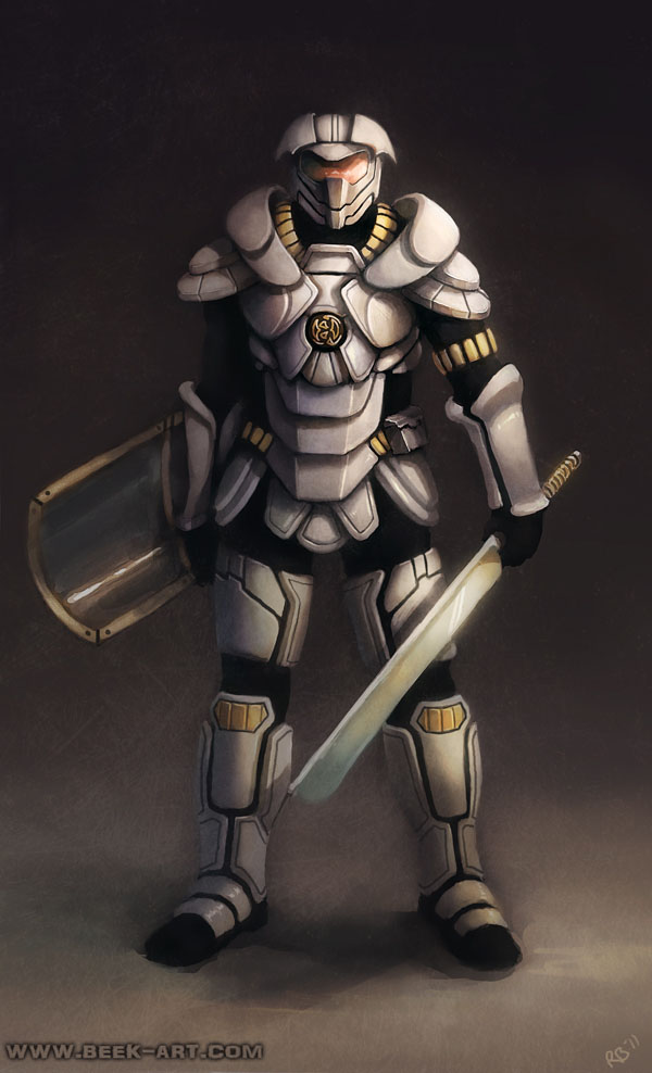 16 Stunning and Futuristic 3D Robot Character designs for your