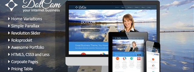 Responsive Joomla Corporate Template