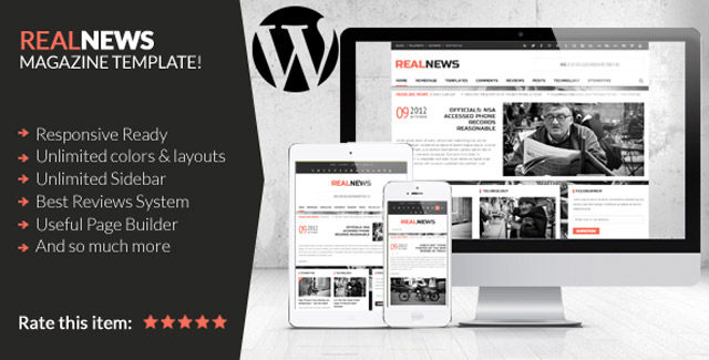 Stylish and Responsive Magazine Theme