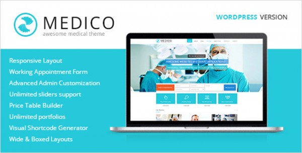 Medical and Health WordPress Theme