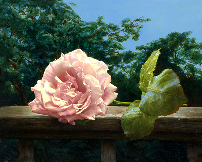 flower realistic paintings painting rose templates