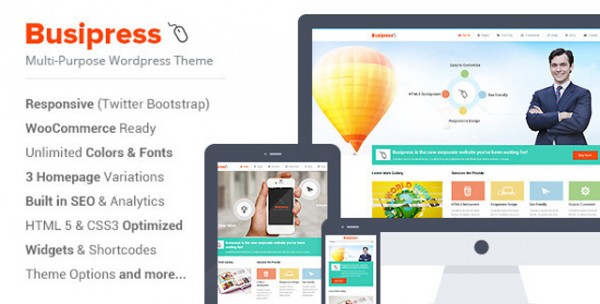 Responsive Multi-Purpose Business Theme