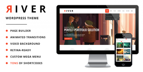 Retina Multi-Purpose WordPress Theme