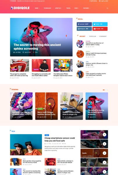 News WordPress Theme