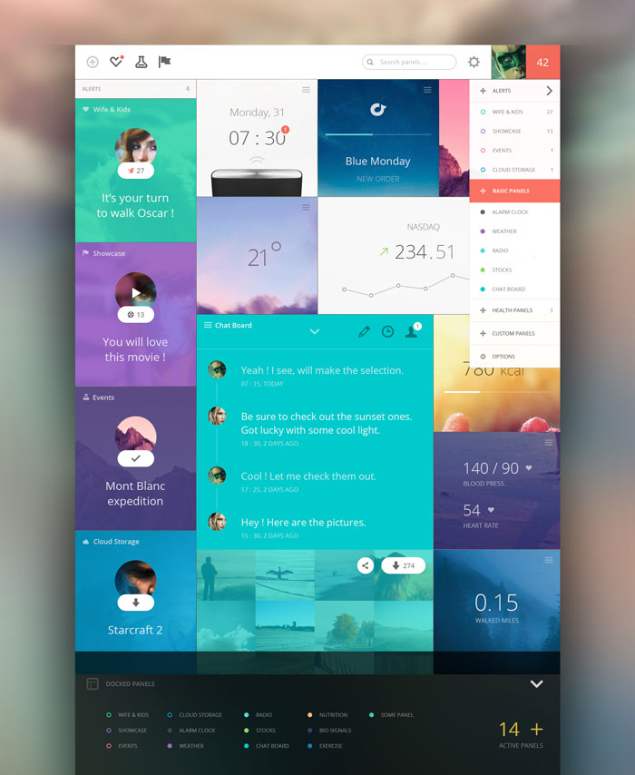 Showcase Of Beautiful Dashboard UI Designs | Templates Perfect