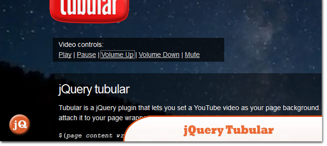 jQuery-Tubular