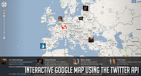 jQuery-Interactive-Google-Map-using-Twitter-API