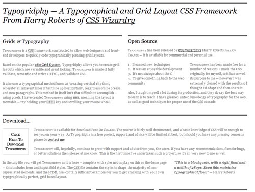 Typogridphy
