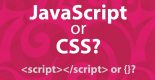 JavaScript vs. CSS3 for Animation