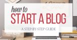 How to Start a Blog