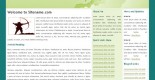 Free css web template - Greentint