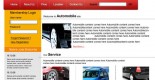 Free automobile psd web template
