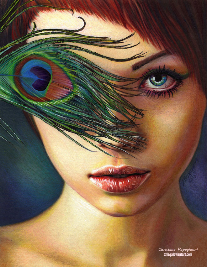 17 Mind Blowing and HyperRealistic Color Pencil Drawings by Christina