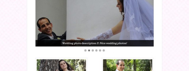 Free wedding html5 responsive template