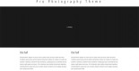 Free photography web template