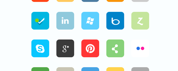 15 Free High-Quality Flat Design Icon Sets